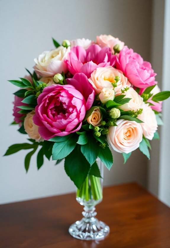 seasonal summer wedding bouquets