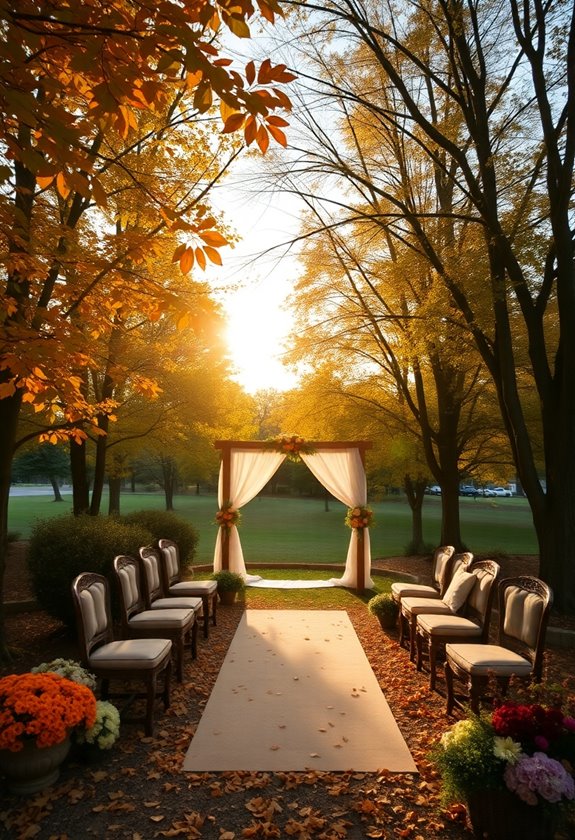 seasonal wedding ambiance considerations