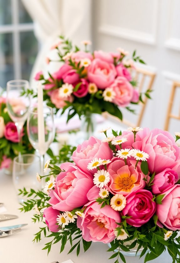 seasonal wedding floral arrangements