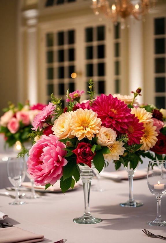seasonal wedding flower ideas