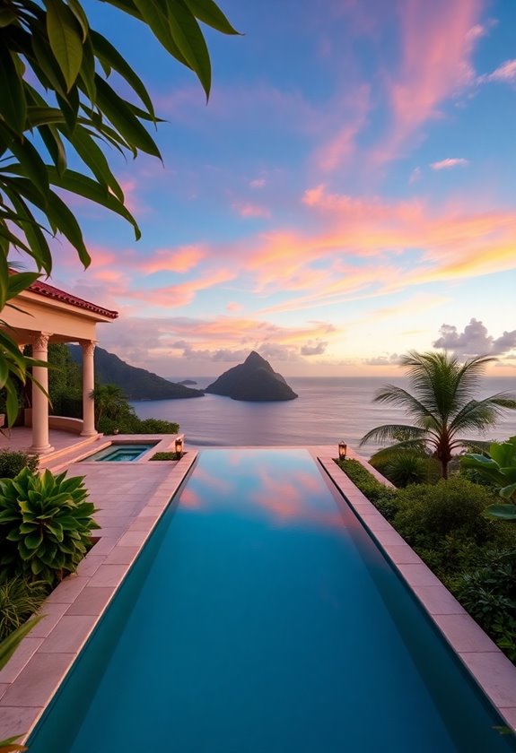secluded luxury wedding villas