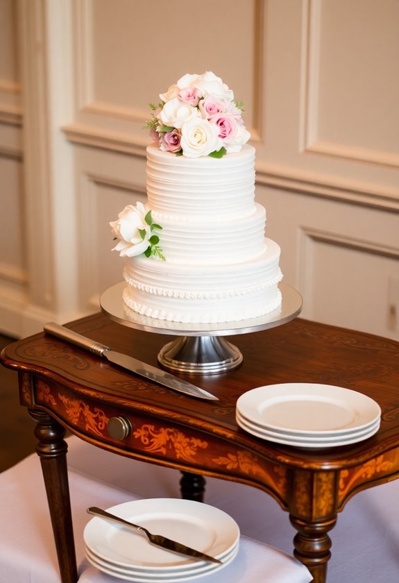 serve cake with confidence