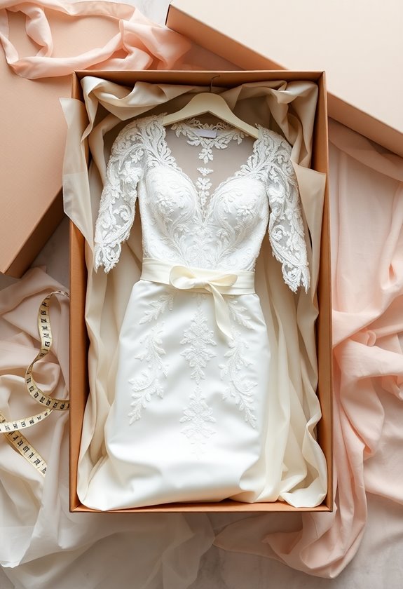 shipping and gown alterations