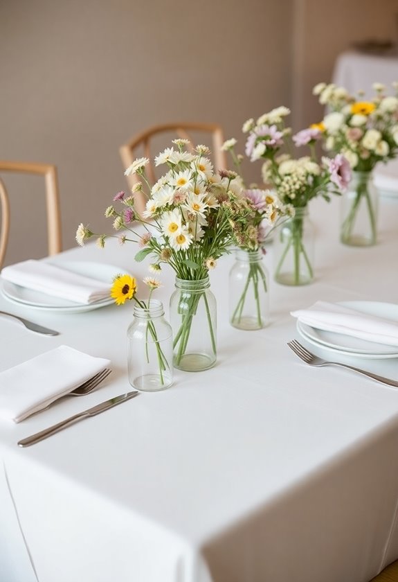 simple elegant table settings