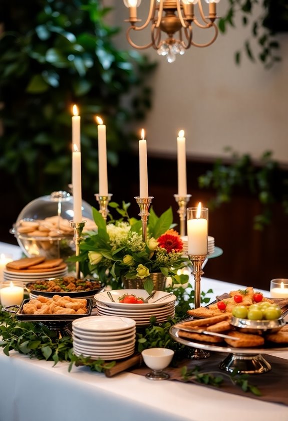 simplicity in catering choices