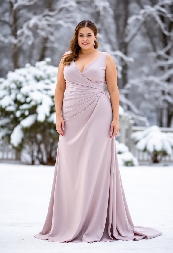 sleek elegant minimalist wedding fashion