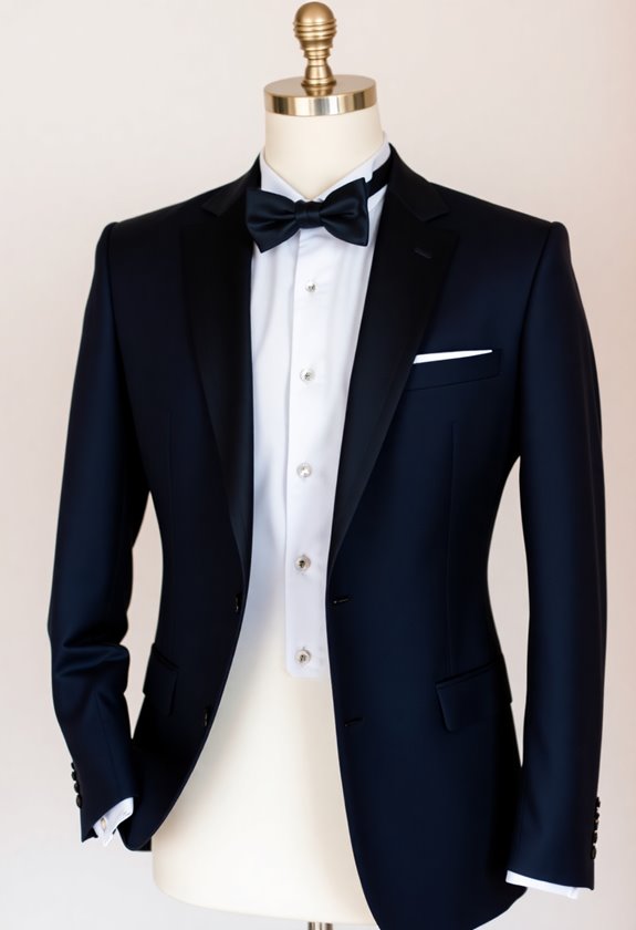 slim fit tuxedo styling tips