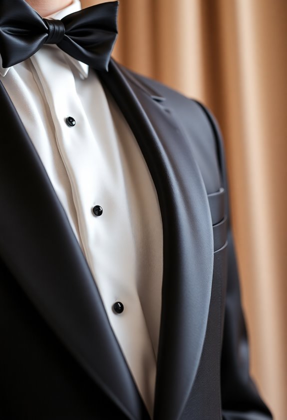 sophisticated double breasted tuxedo style