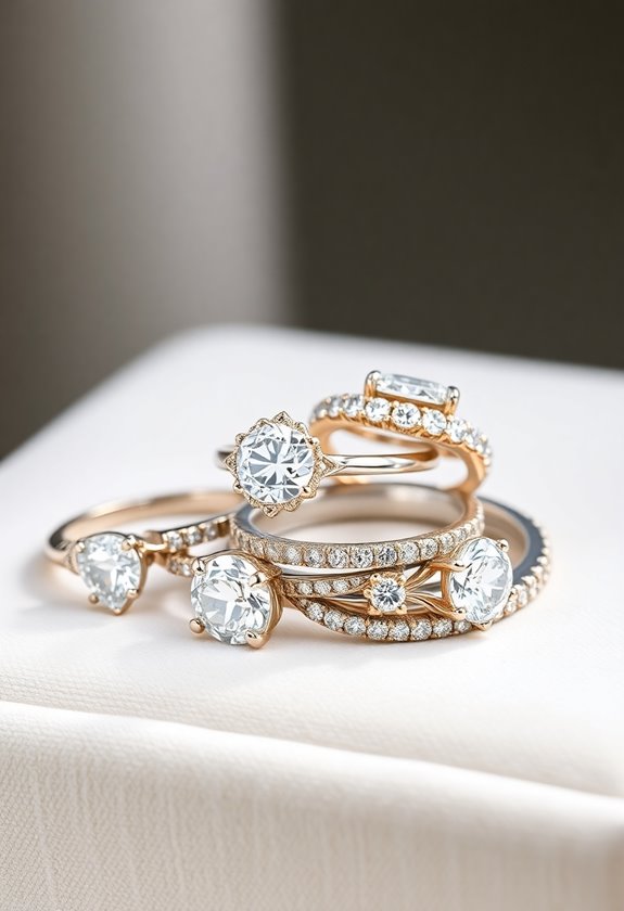 sparkling elegance in stacking