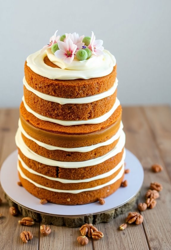 spiced carrot cake delight