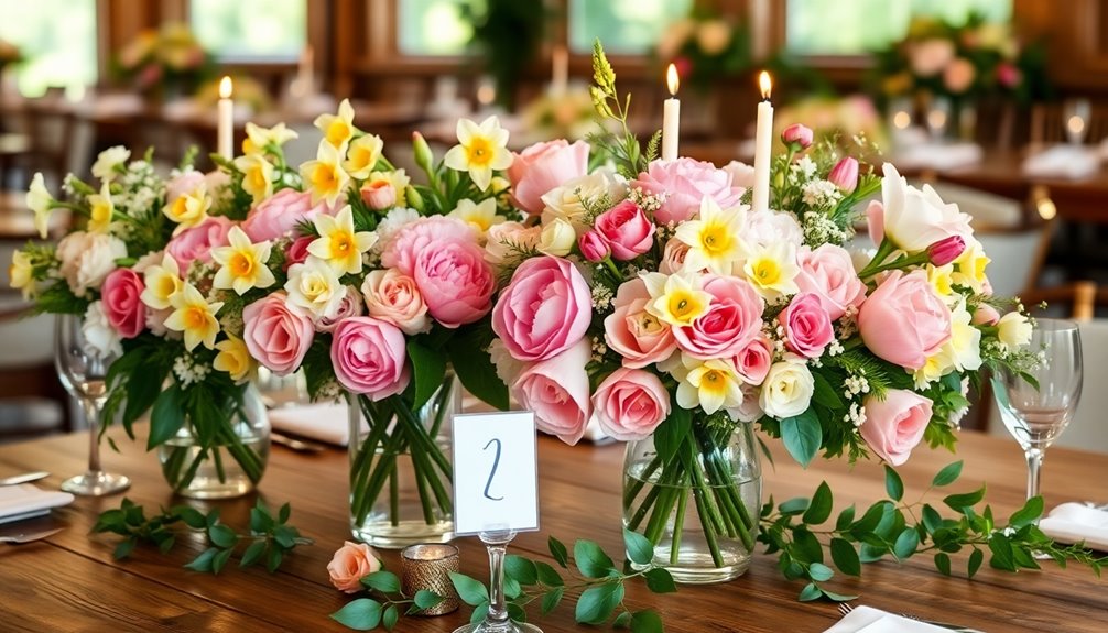 spring wedding centerpiece considerations