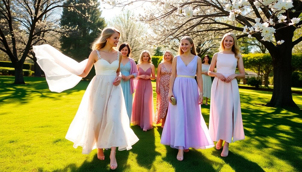 spring wedding dress considerations