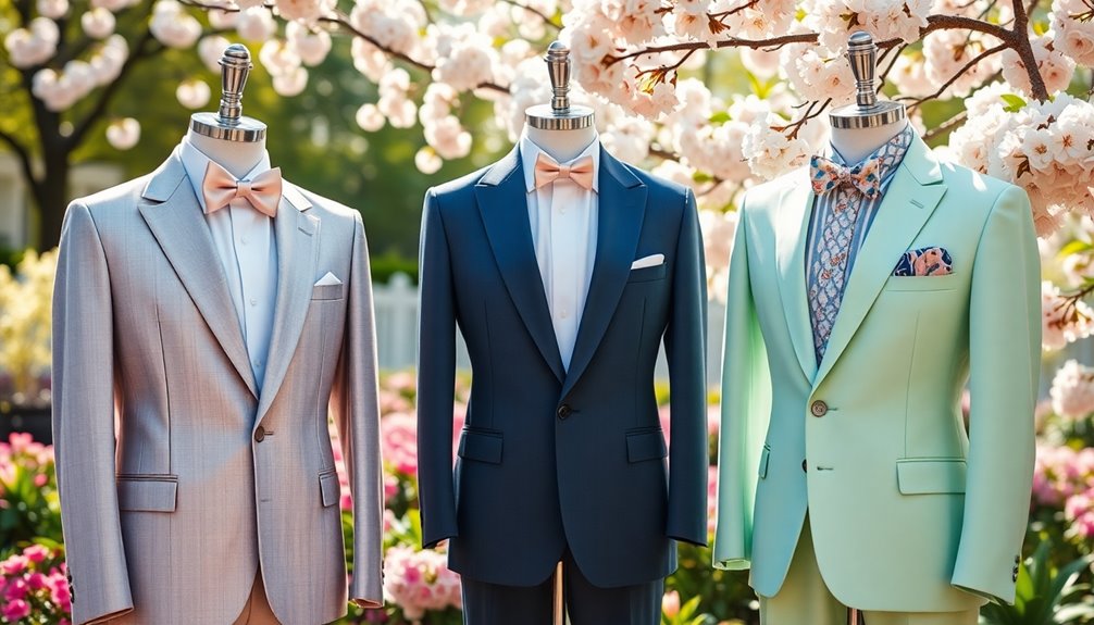 spring wedding tuxedo styles