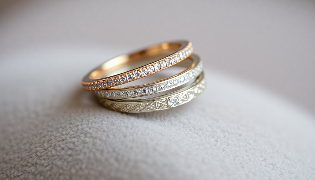 stackable rings for elegance
