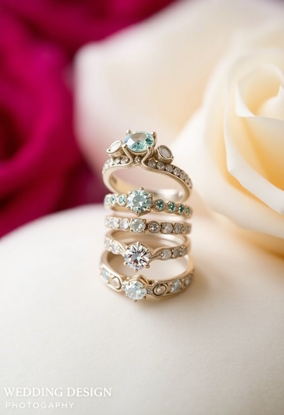 stackable wedding ring styles