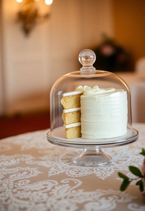 store cake slices properly