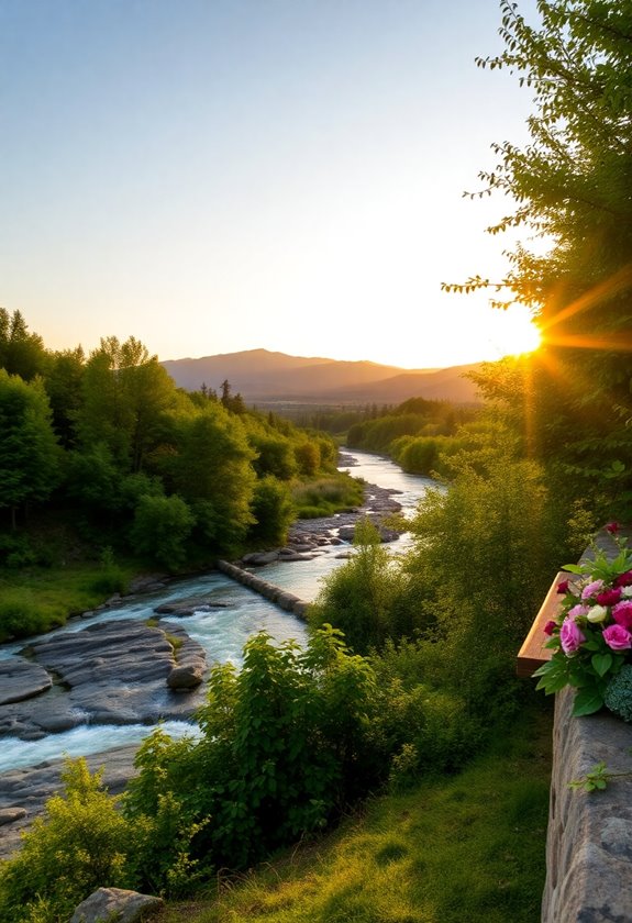 stunning outdoor wedding backdrops