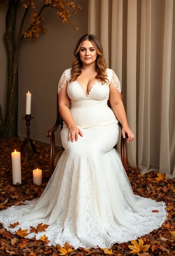 stunning romantic lace gowns