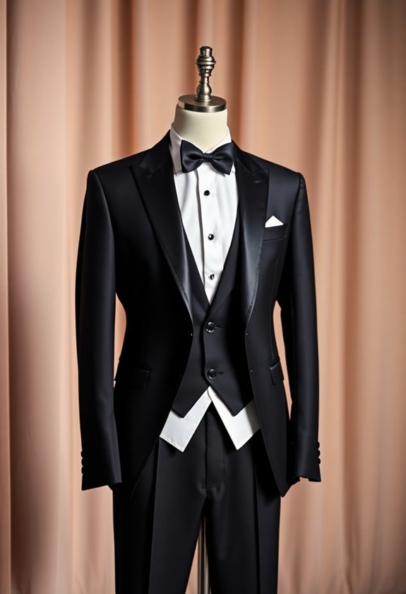 stylish and comfortable tuxedo