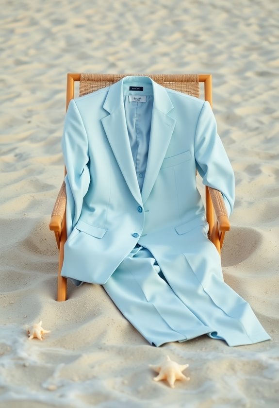 stylish beach wedding attire