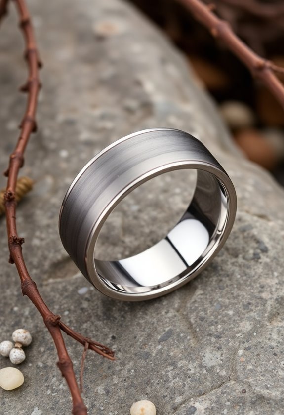 stylish durable tungsten carbide rings