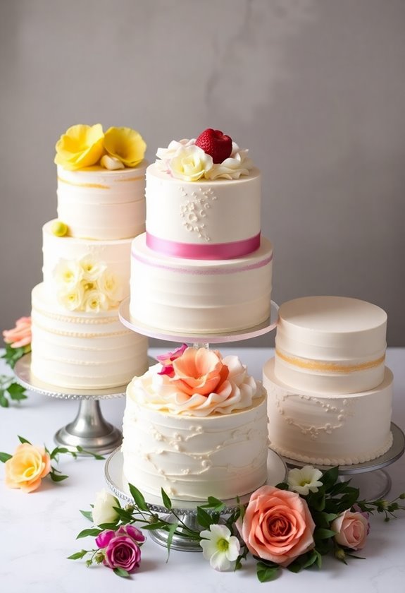 summer wedding cake flavors