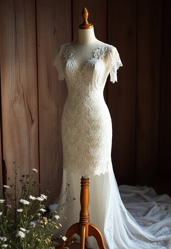 sustainable secondhand wedding dresses