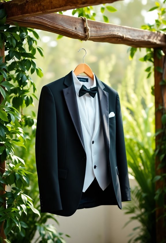 sustainable tuxedo rental benefits