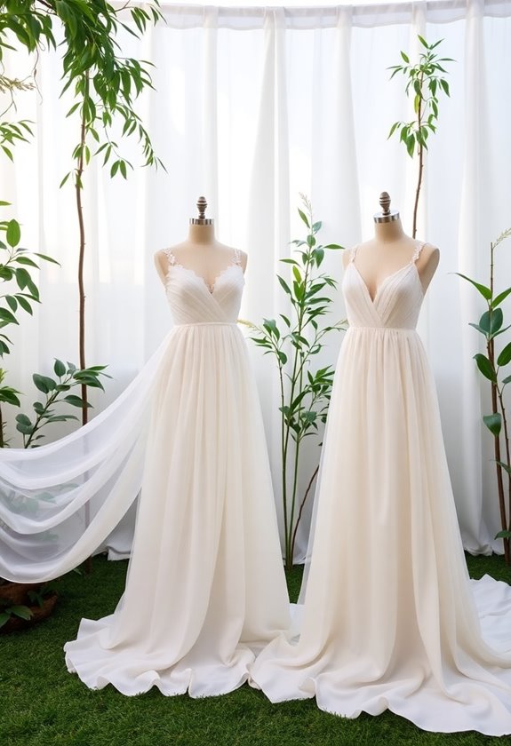 sustainable wedding dress fabrics