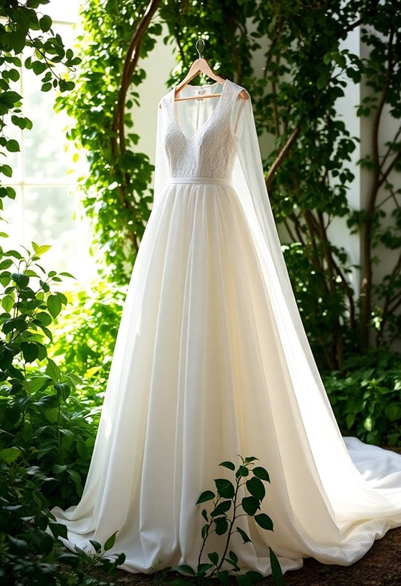 sustainable wedding dress options