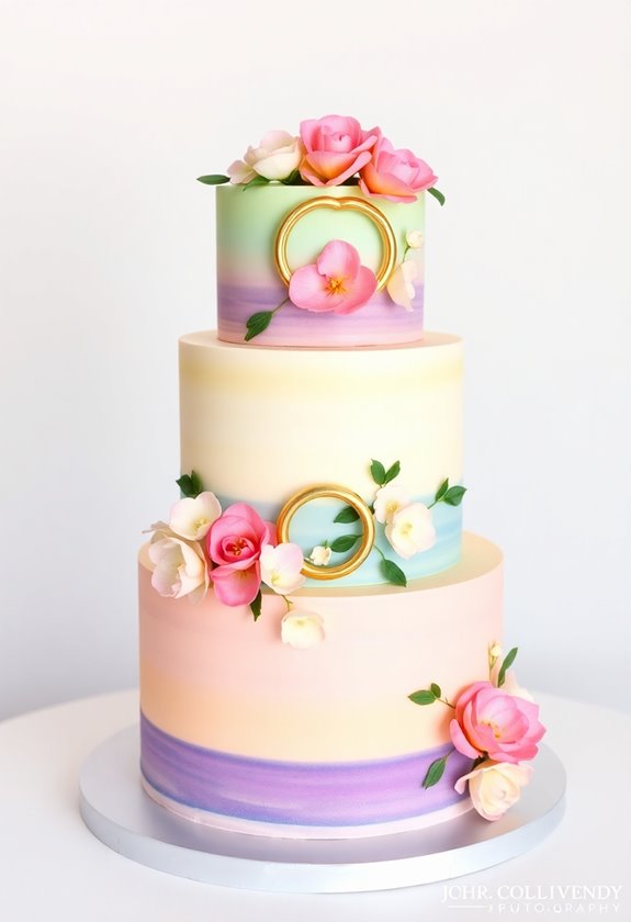 symbolic wedding cake elements