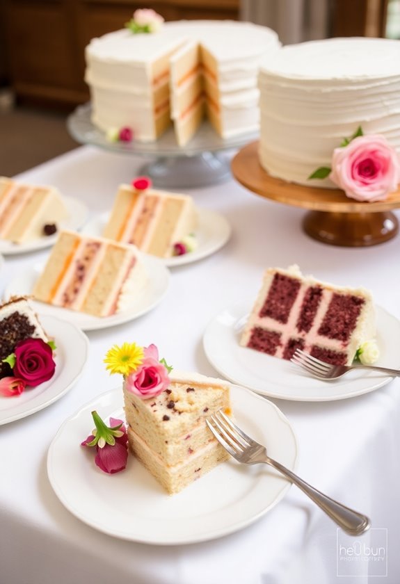 taste test cake flavors