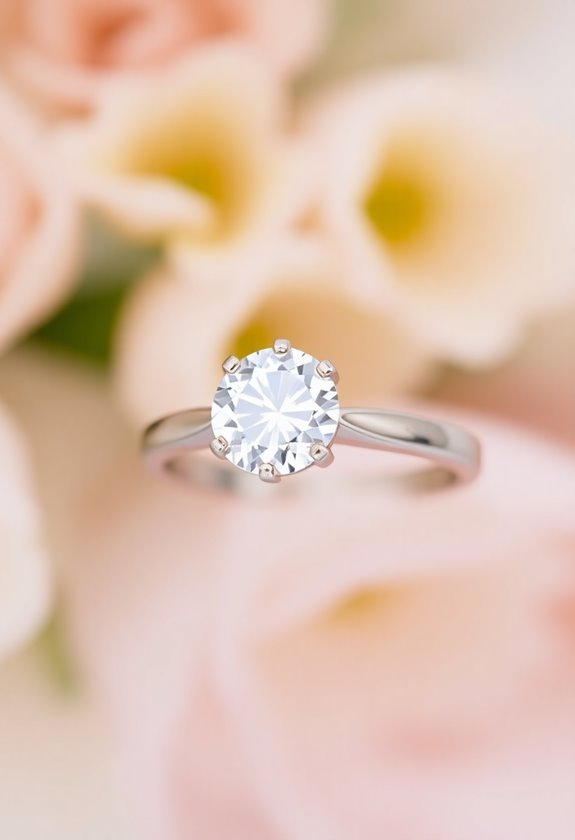 tension set solitaire elegance