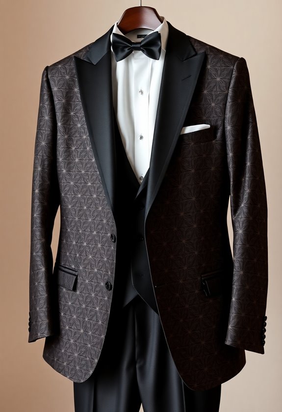 textured tuxedo for weddings