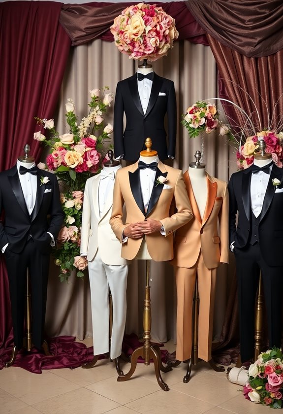 themed tuxedos for weddings