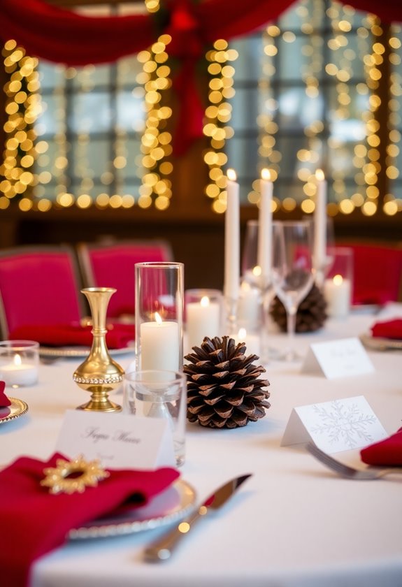 themed wedding table settings