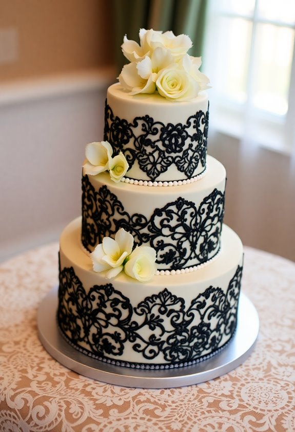 timeless black and white elegance