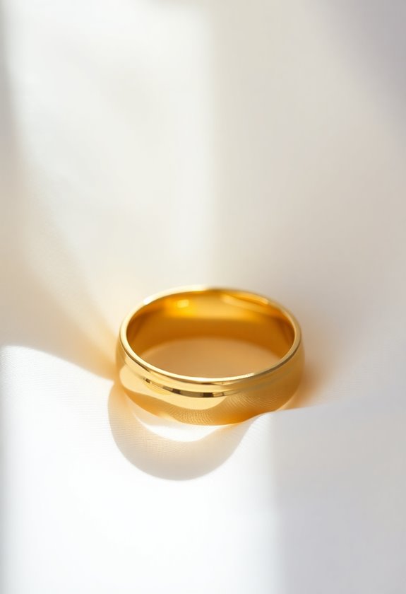 timeless classic gold band