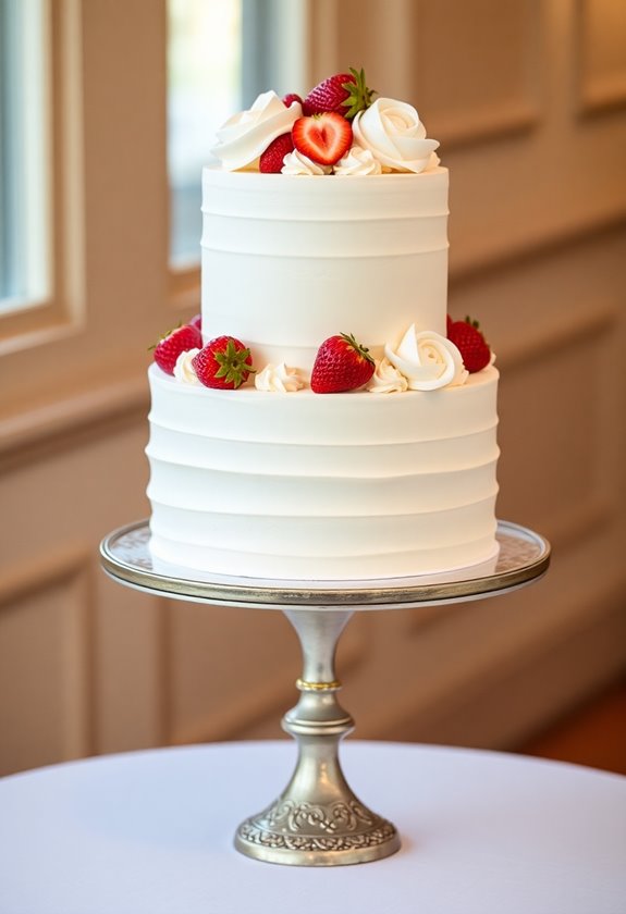 timeless classic vanilla cake