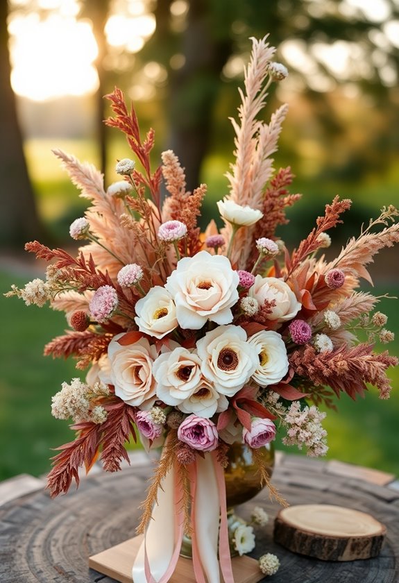 timeless dried flower elegance