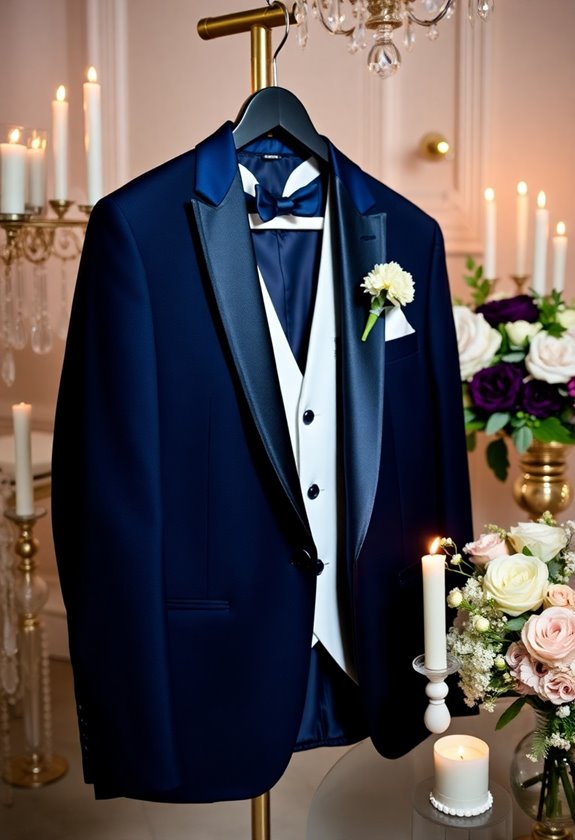 timeless elegance in navy