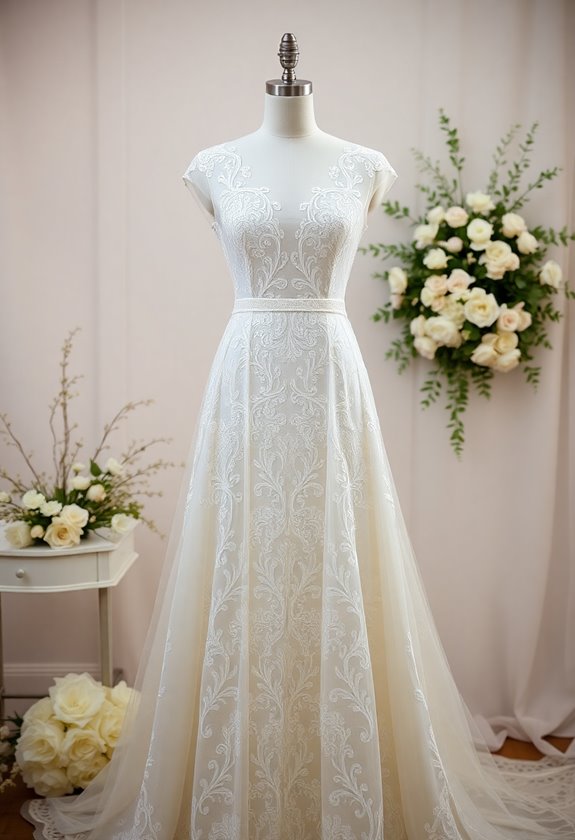 timeless lace bridal elegance