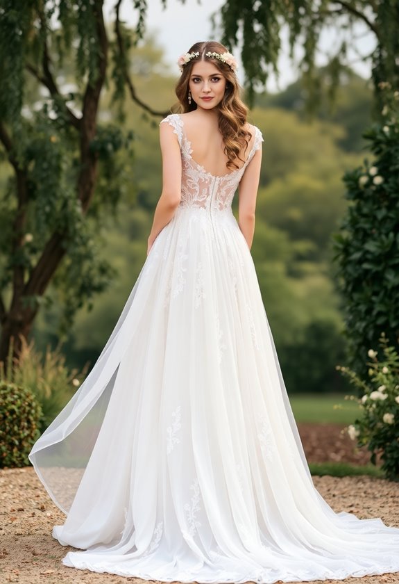 timeless romantic a line dresses