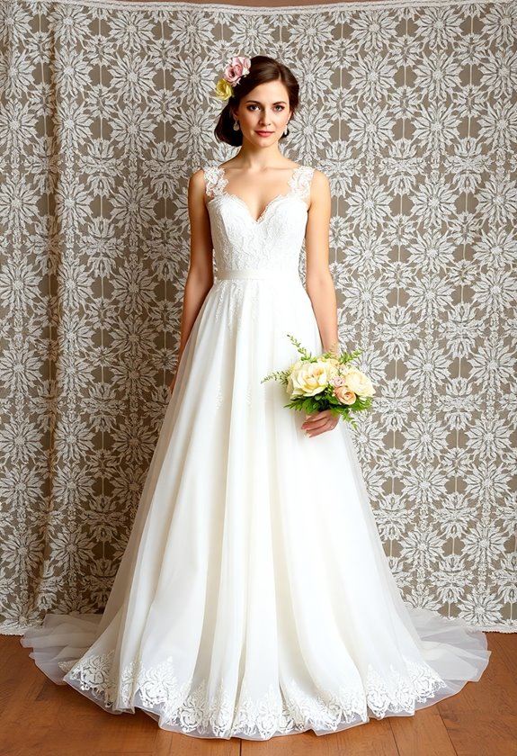 timeless vintage bridal elegance