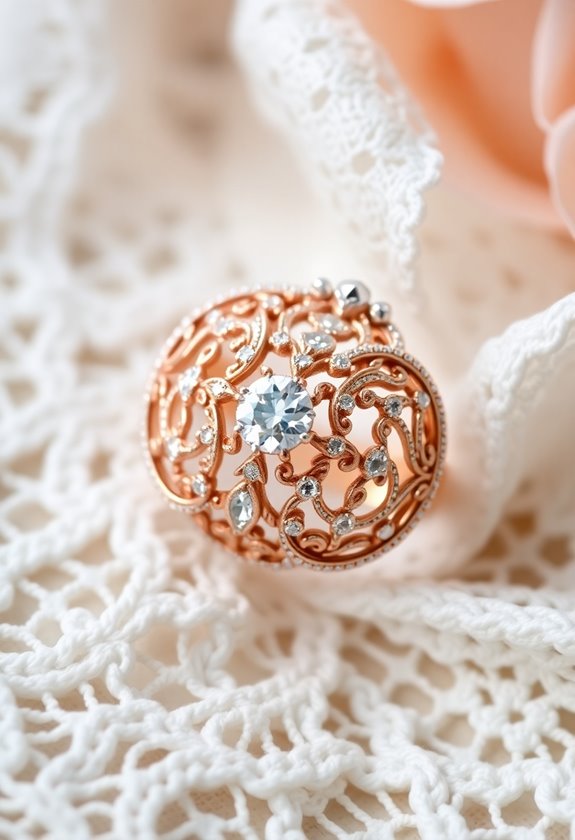 timeless vintage wedding rings