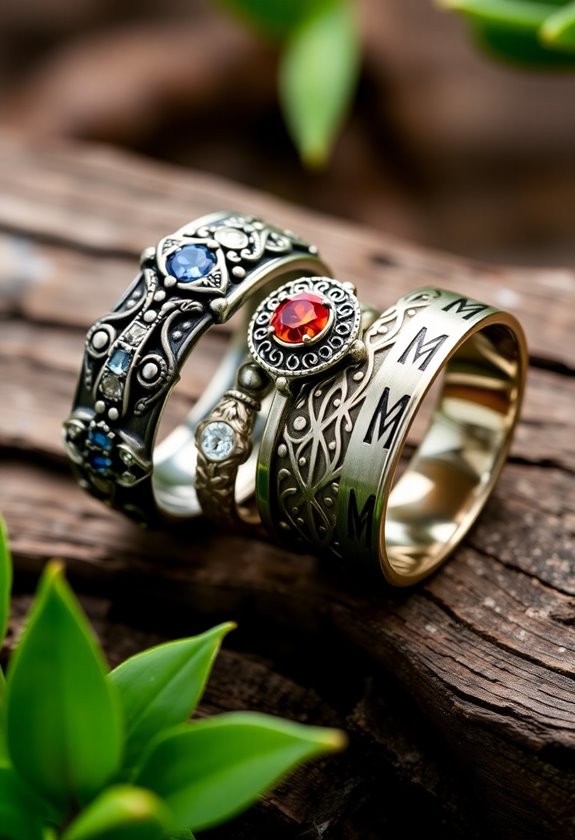timeless vintage wedding rings