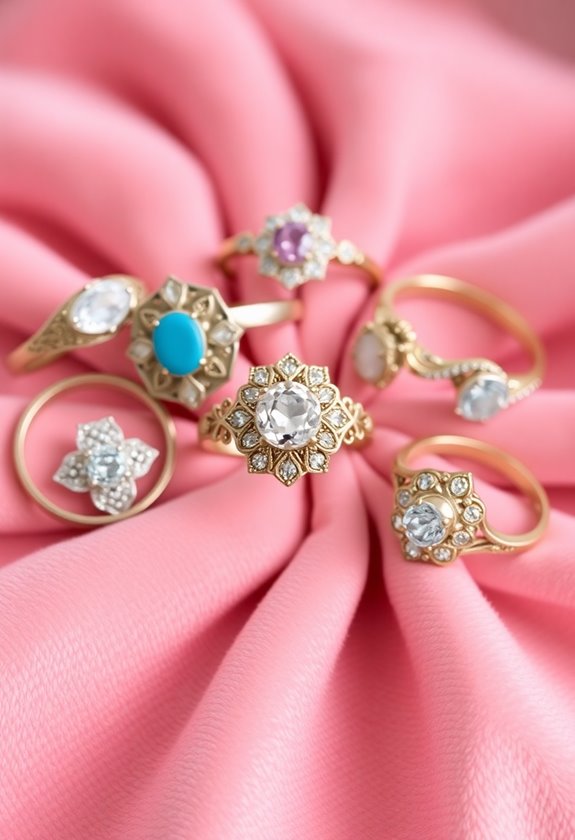 timeless vintage wedding rings