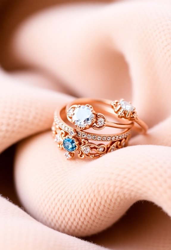timeless vintage wedding rings