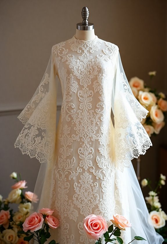 transformative wedding dress sleeves