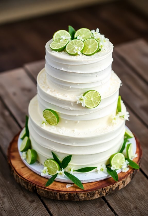 tropical coconut lime bliss
